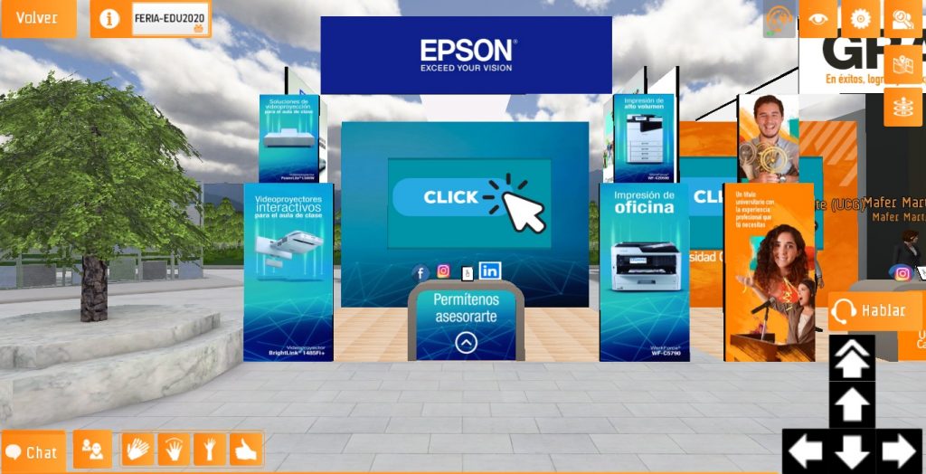 Epson participa en la primera Feria Virtual EDU 2020