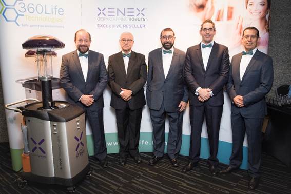 LightStrike de Xenex, el robot que desinfecta ambientes clínicos y hospitalarios